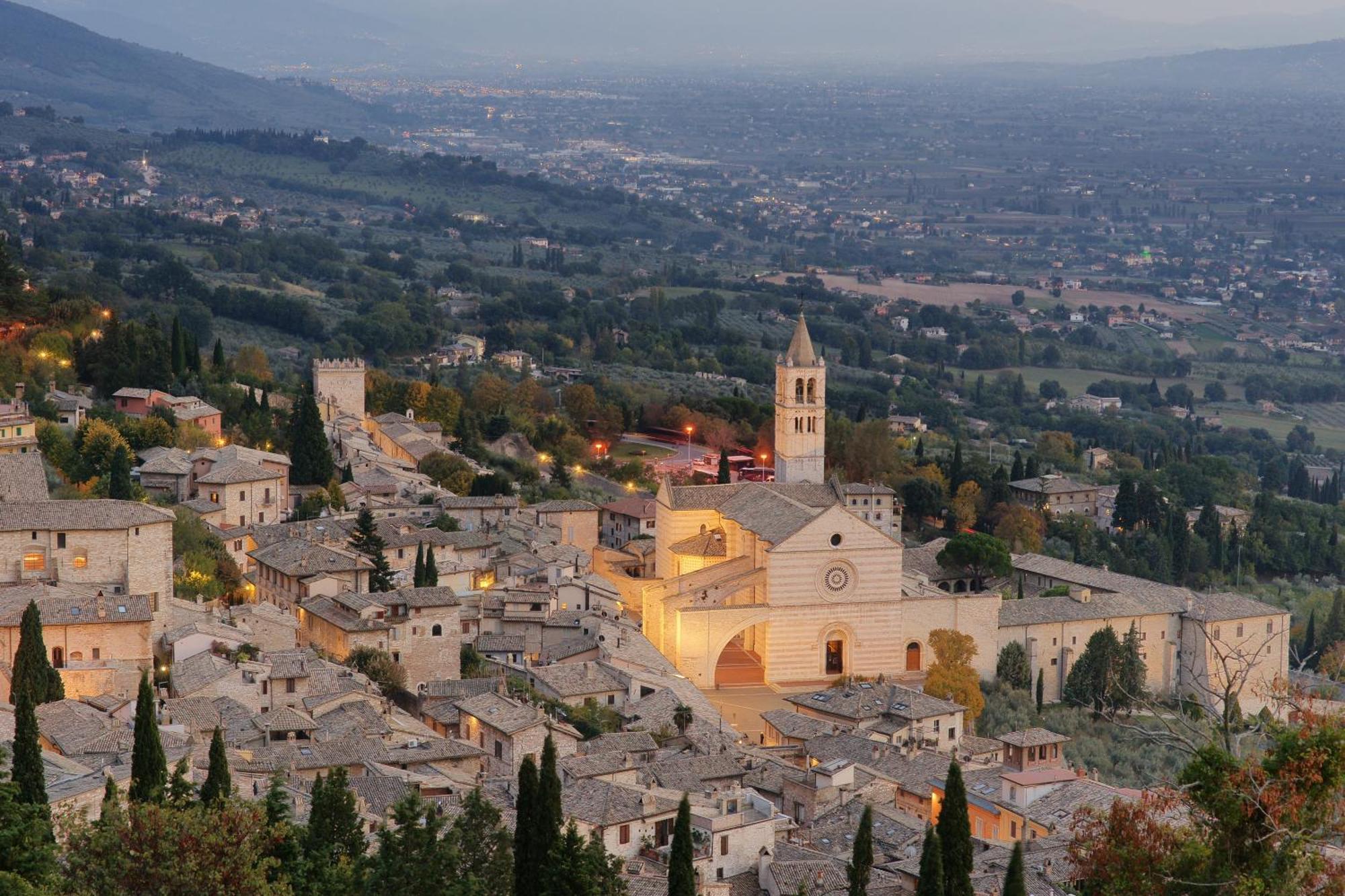 Albergo La Rocca Assisi Eksteriør bilde